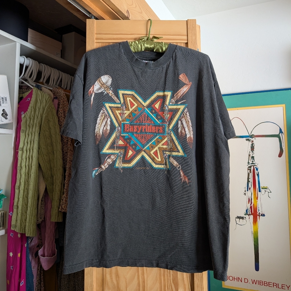 Vintage Easy Rider Motorcycle T-shirt XL